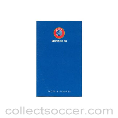 1998 - Super Cup 1998 in Monaco Facts & Figures brochure