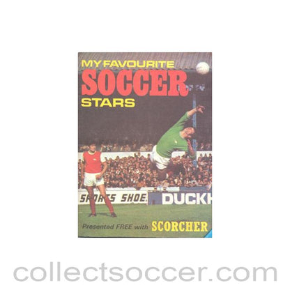 My Favourite Soccer Stars - an album of about 30 cards