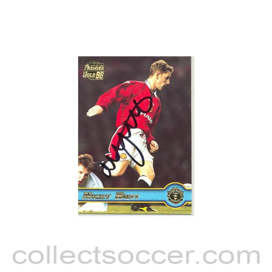 1996 - Nicky Butt autographed card season 1996-1997