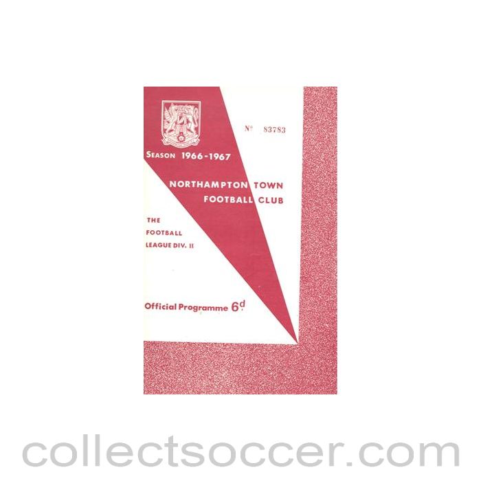 1966 - Northampton Town v Birmingham City official programme 27/12/1966 Football League