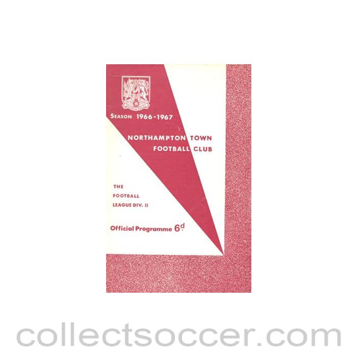 1967 - Northampton Town v Cardiff City official programme 18/03/1967 Football League