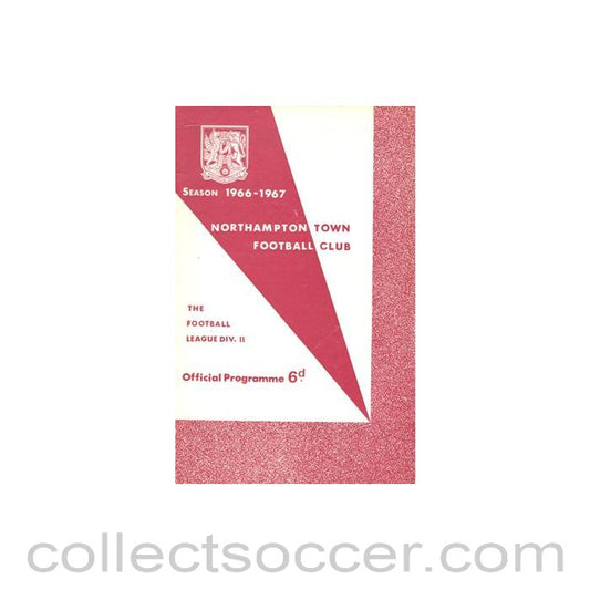 1967 - Northampton Town v Cardiff City official programme 18/03/1967 Football League