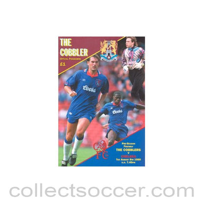 1995 - Northampton Town vChelsea official programme 08/08/1995