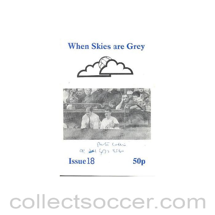 Nottingham Forest When Skies Are Grey Fanzine No:18