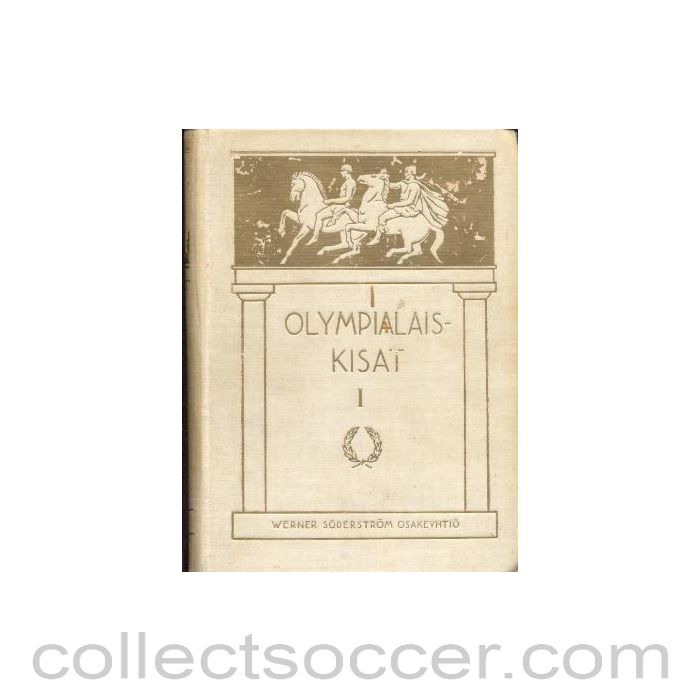 1924 Olympics I By Werner Soderstrom book