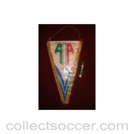 Oplonti Referee Pennant, Italy once property of the football referee Neil Midgley