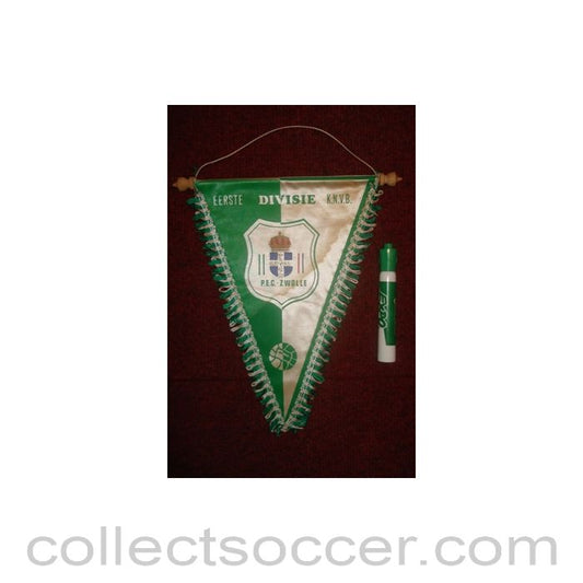 Zwolle F.C. Pennant once property of the football referee Neil Midgley