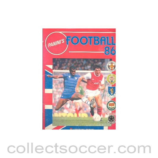 1986 - Panini's Football 1986 Sticker Album with all stickers available inside