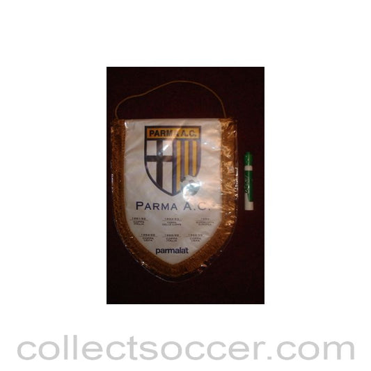 Parma F.C. large Pennant once property of the football referee Neil Midgley