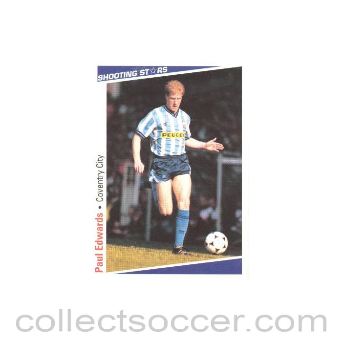 Paul Edwards Coventry City Shooting Stars Card