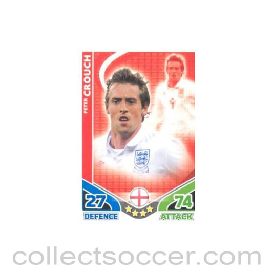 England - Peter Crouch card