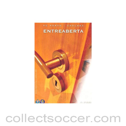 2004 - Porto VChelsea programme 2004-2005