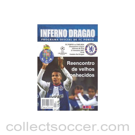 2007 - Porto v Chelsea pirate programme 21/02/2007