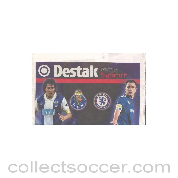 2009 - Porto vChelsea official programme 25/12/2009