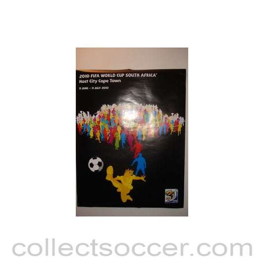 2010 World Cup South Africa Poster Host City Cape Town