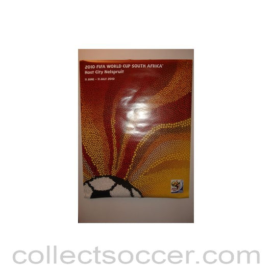 2010 World Cup South Africa Poster Host City Nelspruit
