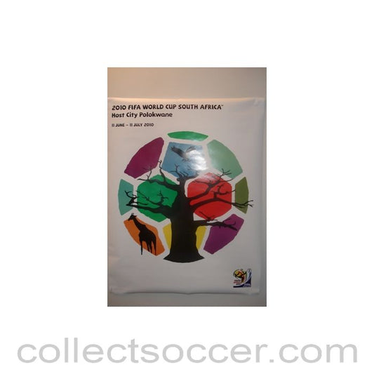 2010 World Cup South Africa Poster Host City Polokwane