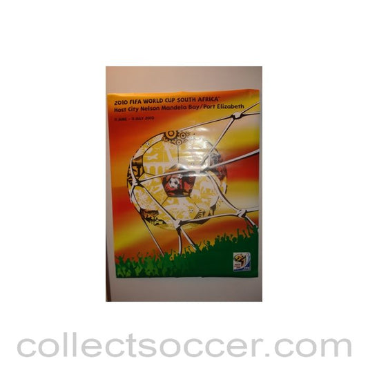 2010 World Cup South Africa Poster Host City Port Elizabeth