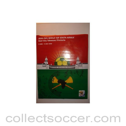 2010 World Cup South Africa Poster Host City Pretoria