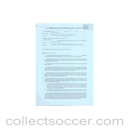1996 - Premier League And Football League Player Contract between Kevin Mark Tyrell and Wigan Athletic of 25/04/1996