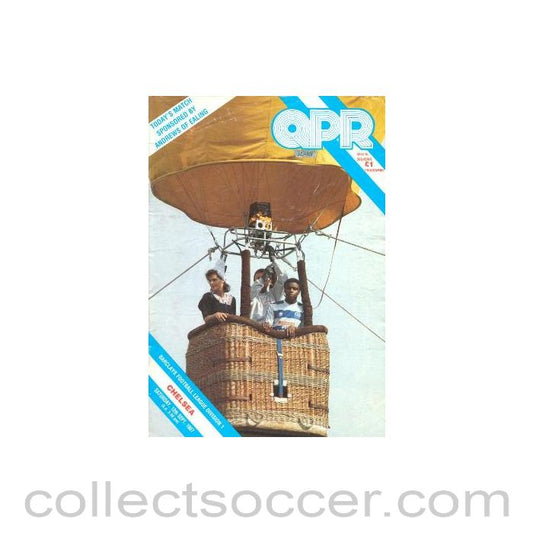 1987 - Queen's Park Rangers v Chelsea official programme 12/09/1987