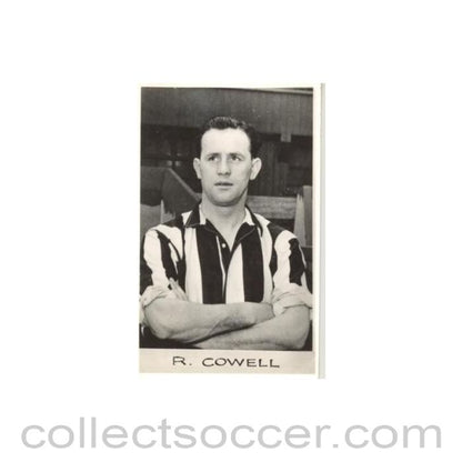 R. Cowell of Newcastle United postcard