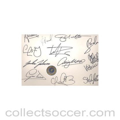 1990 - Glasgow Rangers signatures of players collection of 1990's