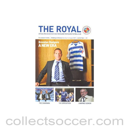 2009 - Reading vChelsea official programme 01/08/2009