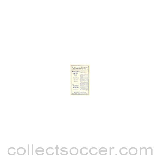 1946 - Reading v Norwich City official programme 07/12/1946