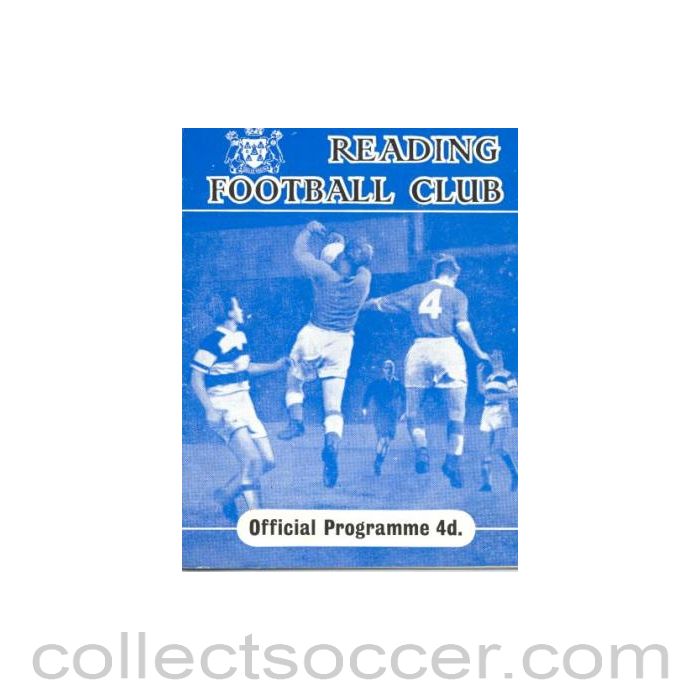 1962 - Reading v Portsmouth official programme 16/03/1962