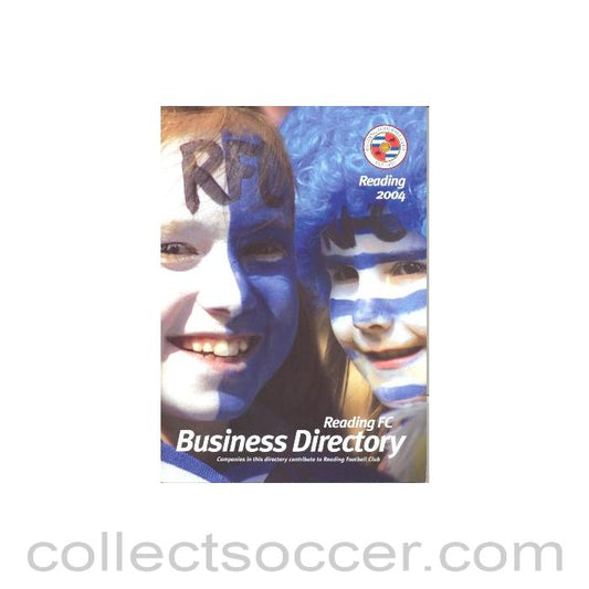 2004 Reading FC Business Directory
