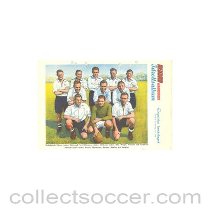 England colour team photograph - Rekord Magazine