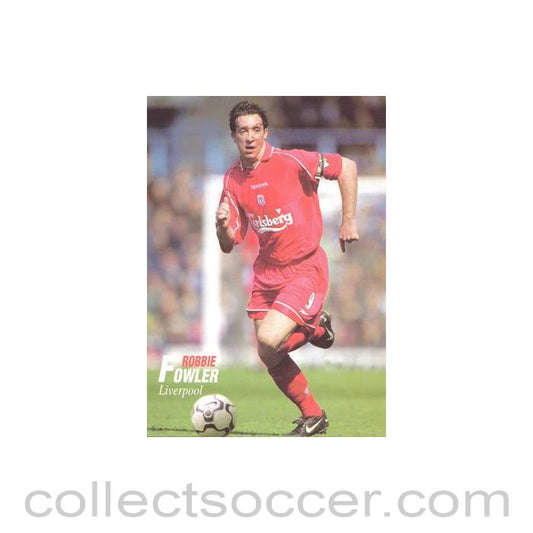 Liverpool - Robbie Fowler unofficial Thai produced colour postcard