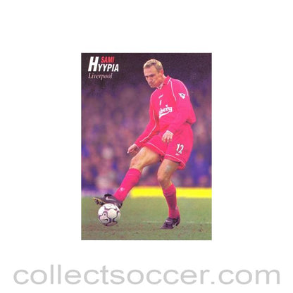 Liverpool - Sami Hyypia unofficial Thai produced colour postcard