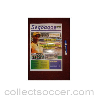 2010 World Cup Segoagoe newspaper, produced for Rustenburg