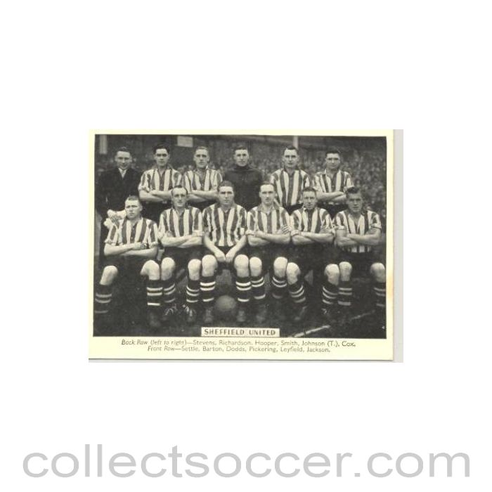 Sheffield United team photograph