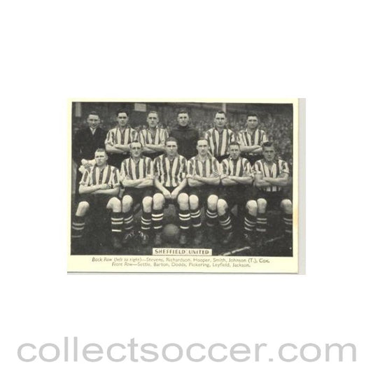 Sheffield United team photograph