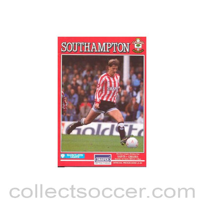 1990 - Southampton vChelsea official programme 03/03/1990