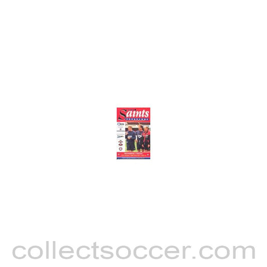 1996 - Southampton vChelsea official programme 18/08/1996 Premier League