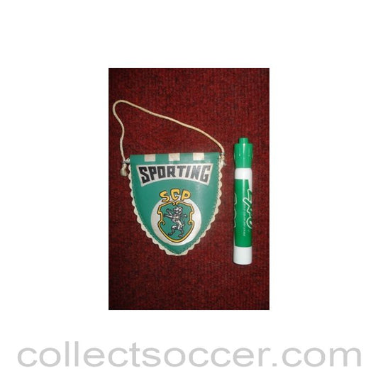 Sporting small Pennant once property of the football referee Neil Midgley