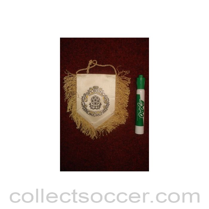 Sporting Lokeren Pennant once property of the football referee Neil Midgley