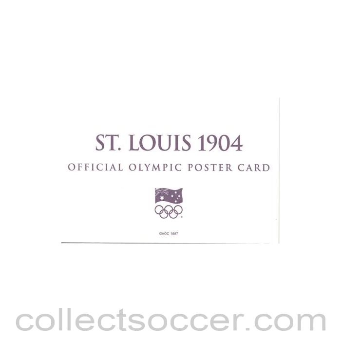 1904 - St. Louis 1904 Official Olympic Poster Card