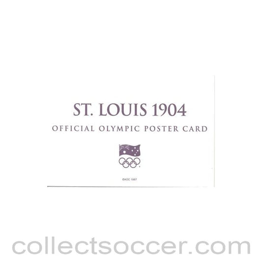 1904 - St. Louis 1904 Official Olympic Poster Card