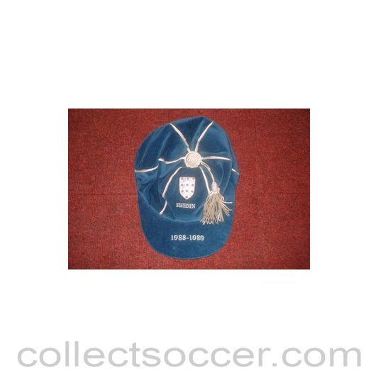 1988 England Players Cap v Sweden