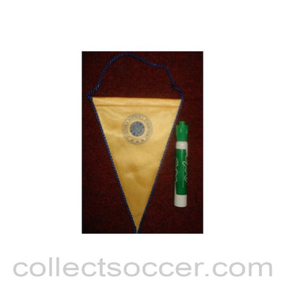 The Swedish Football Association small Pennant once property of the football referee Neil Midgley