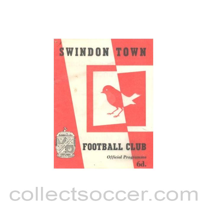 1963 - Swindon Town vChelsea official programme 25/09/1963