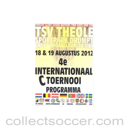 2012 - TSV Theole Youth Tournament August 2012 match schedule