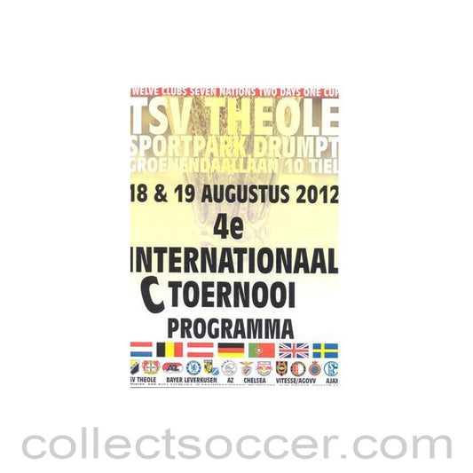 2012 - TSV Theole Youth Tournament August 2012 small official programme