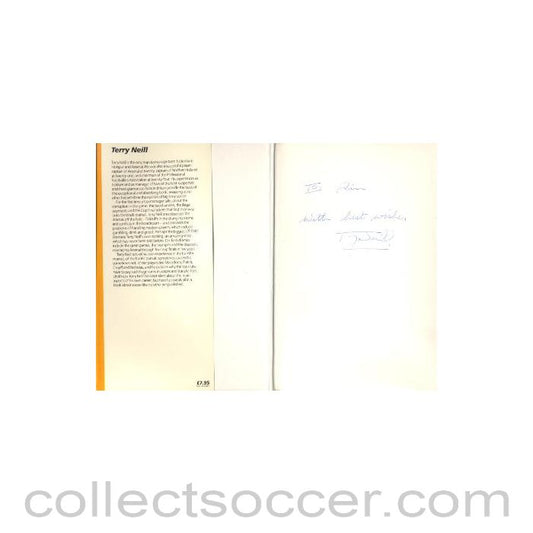 Revelations Of A Football Manager signed by the author book by Terry Neill