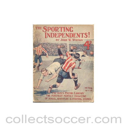 1924 - The Sporting Independents! magazine of 29/02/1924